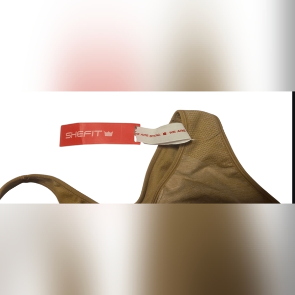 NWT Shefit Lounge Bra Honeywheat 6Luxe Seamless Comfort - Picture 3 of 10